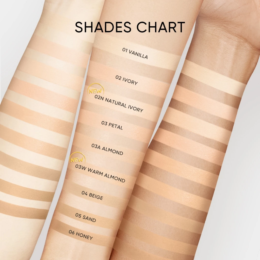 Skintific Cover All Perfect Cushion dan High Coverage Concealer Non-Comedogenic