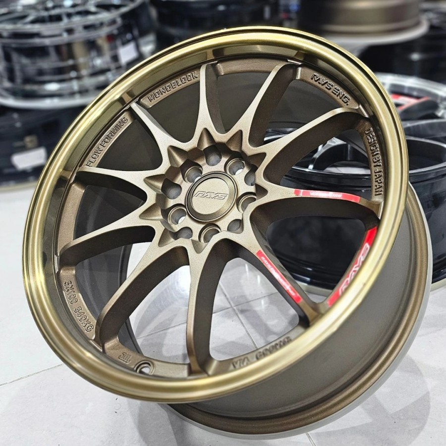 Jual velg racing 17 CE28 FLOW FORMING 5X100 R17 Avanza veloz Xenia ...
