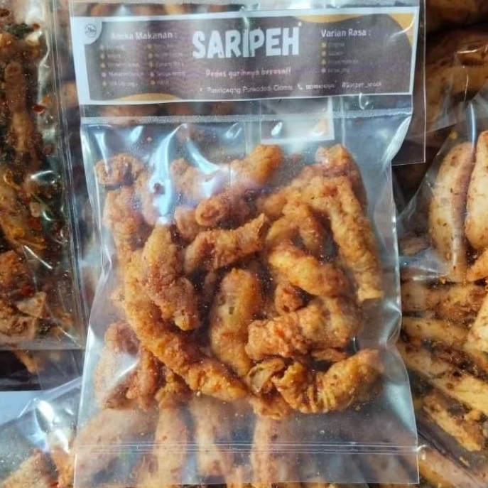 Jual KERIPIK USUS AYAM KRISPY MURAH Paket reseller Daun Jeruk Original ...