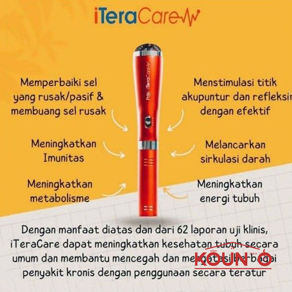 Jual Alat Terapi Gelombang Terahertz iTera Care Classic 100% ORIGINAL ...
