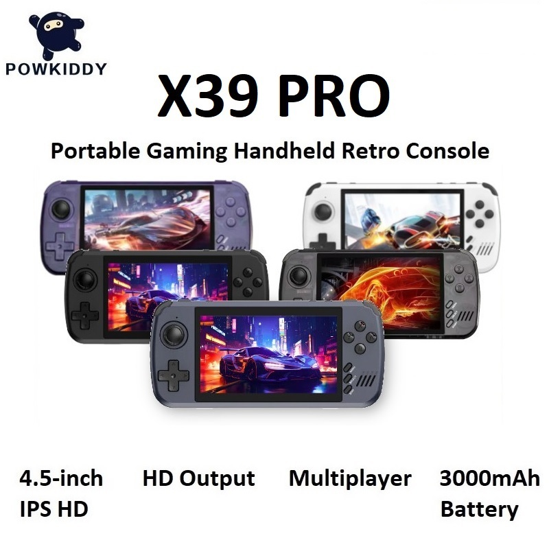 Jual POWKIDDY X39 PRO - Handheld Retro Games Console - Konsol Tangan ...