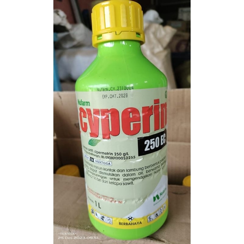 Jual INSEKTISIDA CYPERIN 1LITER | Shopee Indonesia