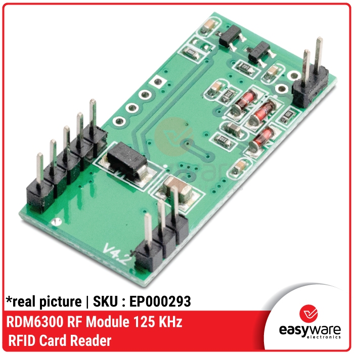 Jual RDM6300 RF Module 125 KHz RFID Card Reader Module | Shopee Indonesia