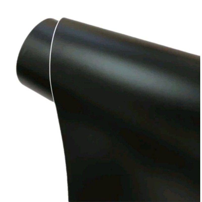 Jual Stiker Vinyl Matt black / Hitam dop / Hitam kabus L 45cm | Shopee ...