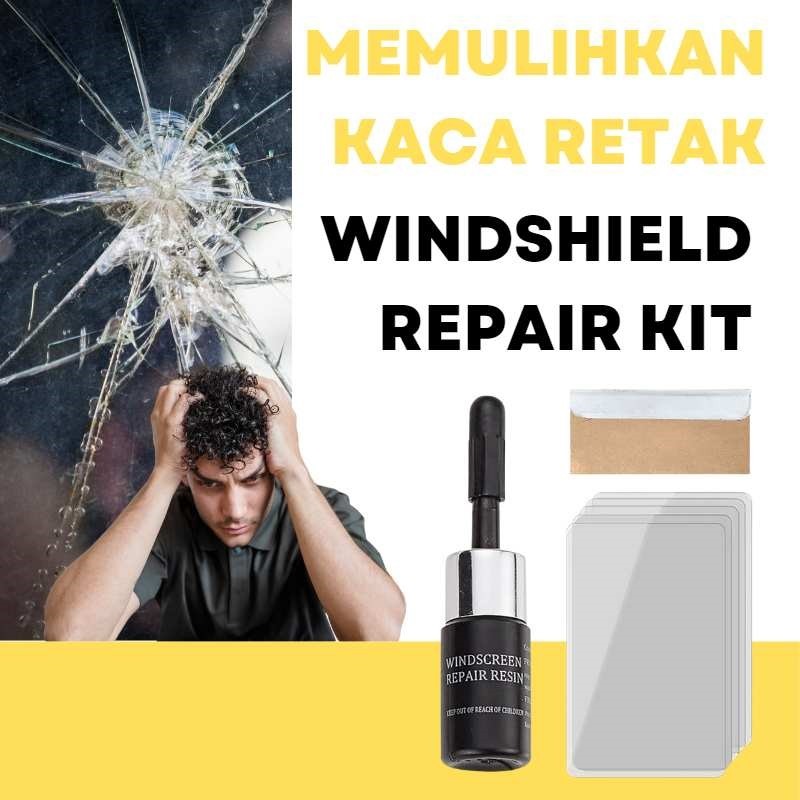 Jual Lem Reparasi Kaca Mobil Hp LCD Retak Windshield Glass Repair Kit ...
