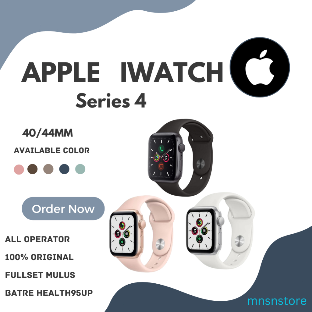 Jual APPLE WATCH SERIES 40MM/44MM FULLSET EX INTER ORI