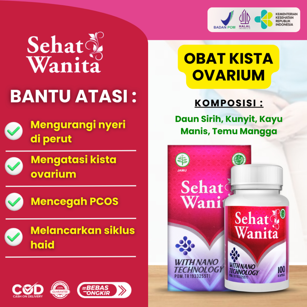 Jual Obat Kista Ovarium, Obat PCOS, Obat Kista dan Miom, Obat ...