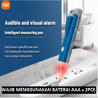 Jual Tespen Non Contact AC Test Pen Sensor Pengukur Detektor Kabel ...