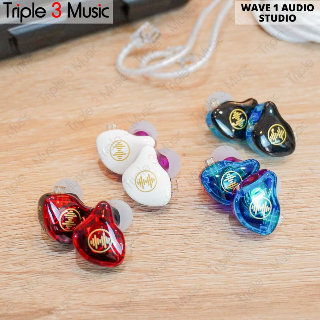 Jual WAVE 1 AUDIO WAVE 1 STUDIO FLAT IEM IN EAR MONITOR PANGGUNG Multi ...