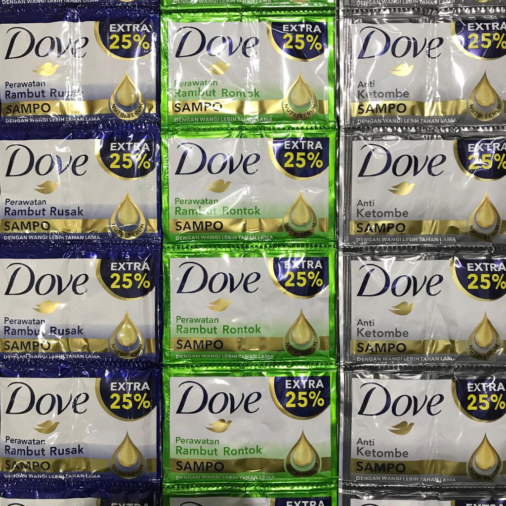 Jual DOVE SHAMPOO RENTENGAN RENCENGAN ALL VARIANT | Shopee Indonesia
