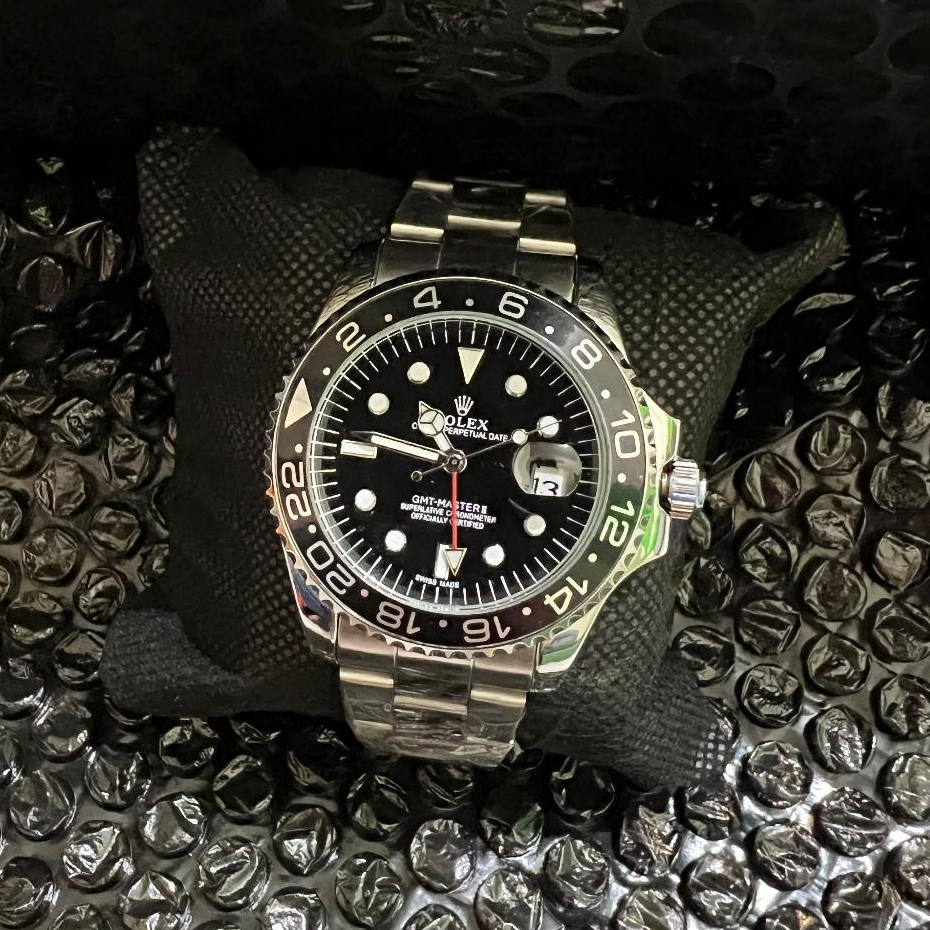 Jual Rolex GMT Master II Automatic Premium Jam Tangan Tanpa Batrai