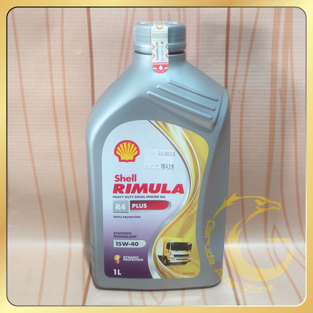 Jual Oli SHELL Rimula R4X 15W-40 1L 10439bk | Shopee Indonesia