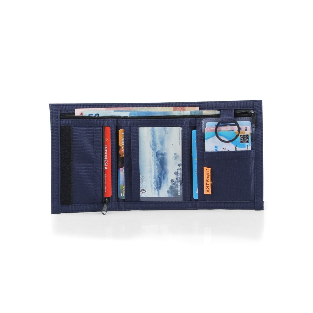 Jual ANT PROJECT - Dompet Lipat Pria Kasual Clasik MACRO Black Dompet ...