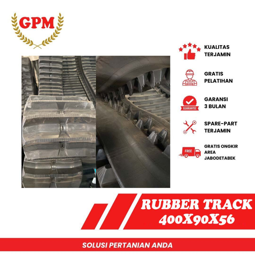 Jual Rubber Track Crawler Ukuran 400x90x56 | Shopee Indonesia