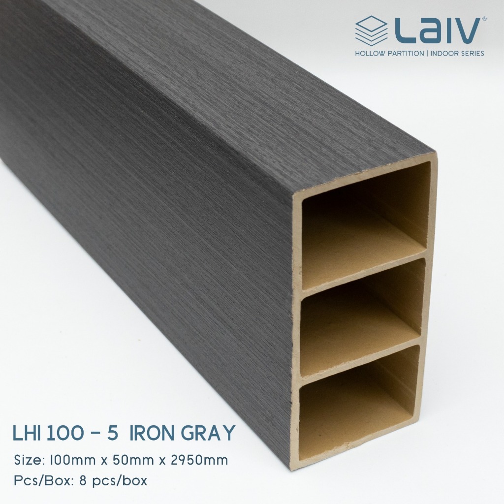 Jual Partisi Hollow PVC 5 x 10cm panjang 3 meter / Kisi Kisi Sekat ...