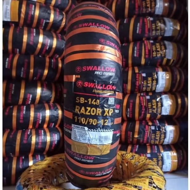 Jual Ban Luar SWALLOW Razor 110/90-12 Tubeless (soft compound) Untuk ...