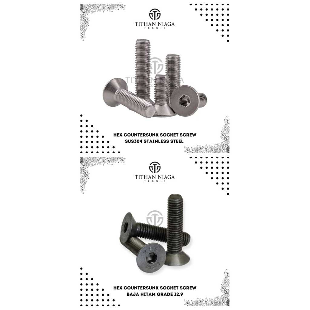 Jual M8X100 PITCH 1.25 ; BOLT L STAINLESS STEEL SUS304 SS304 ANTI KARAT ...