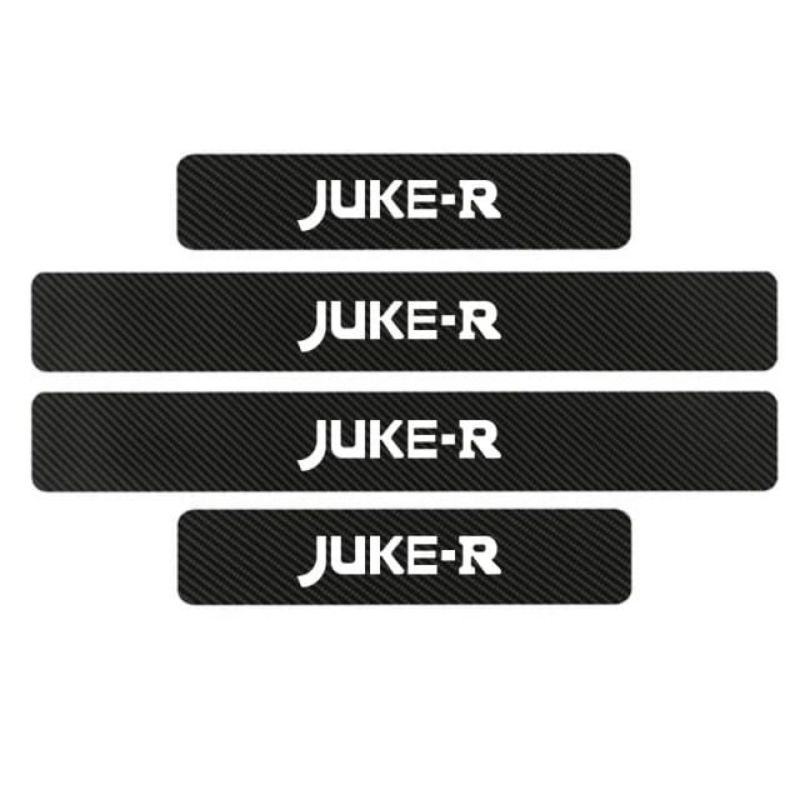 Jual Stiker tulisan JUKE-R Pelindung Pijakan Pintu Mobil stiker carbon ...