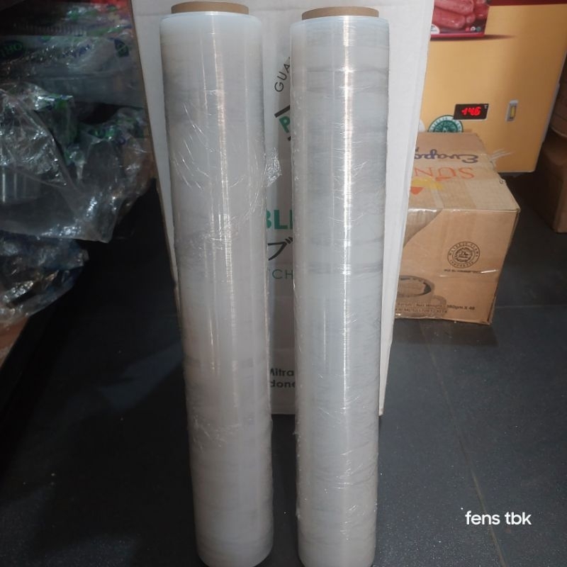 Jual PLASTIK WRAP STRETCH FILM 17 MIC*500 MM*130Y /PLASTIK WRAP KOPER ...
