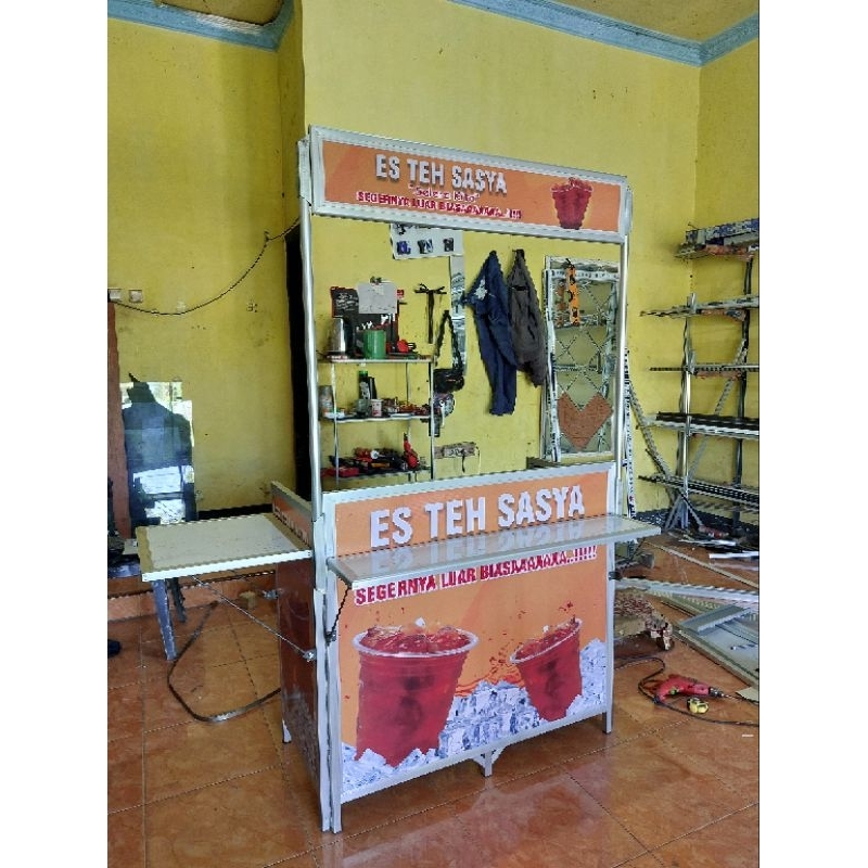 Jual Booth Portable / Rombong Jualan / Booth Minuman / Booth Makanan ...