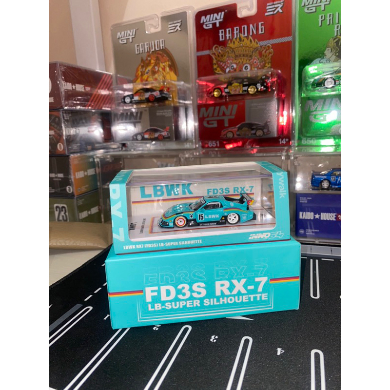 Jual INNO 64 LBWK RX-7 fd3s lb-super silhouette unshield mulus | Shopee ...