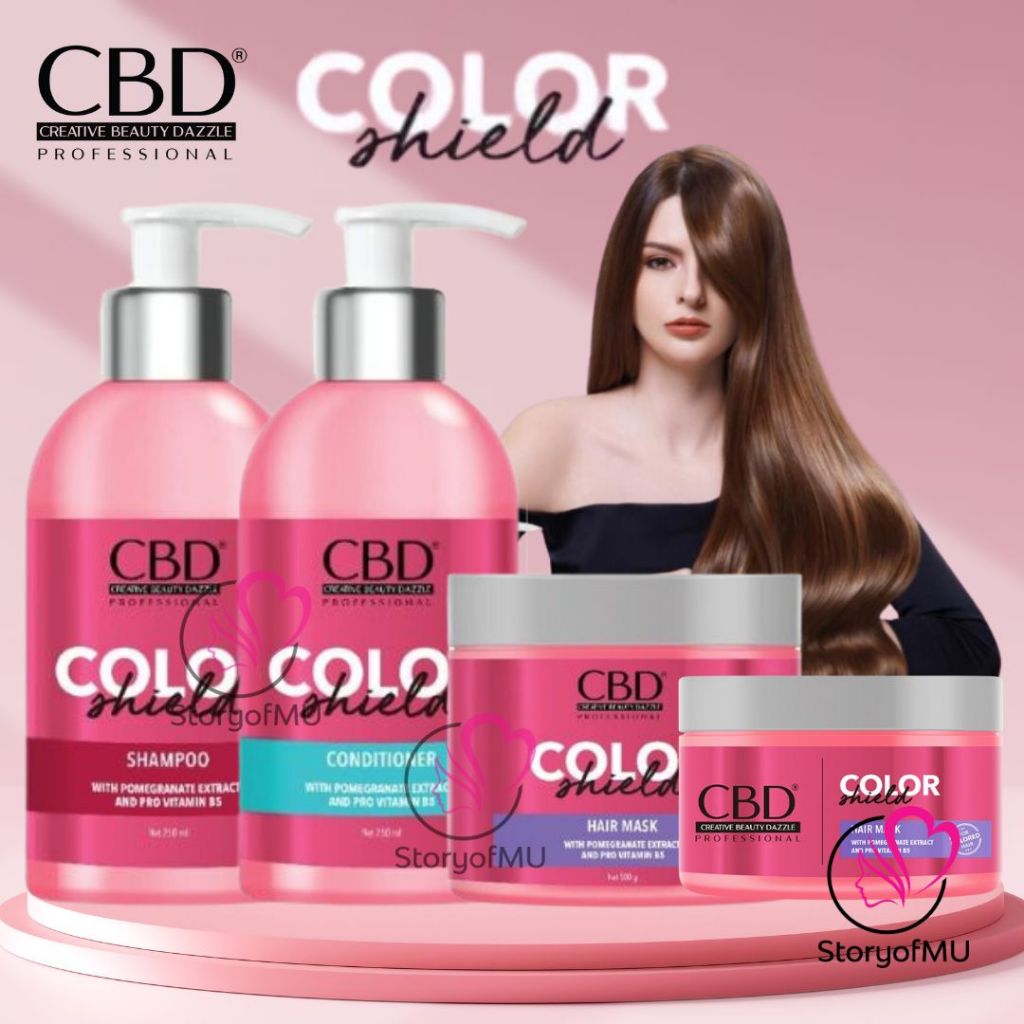 Jual CBD Color Shield Shampoo | Conditioner 250ml | Hair Mask 250gr ...