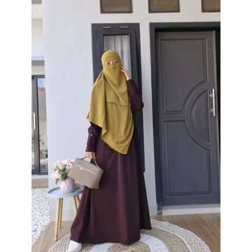 Sabrina Khimar Dagu ( Sabrina Anti Uv ) By Fqueensha ( Daily Formal Hijab)