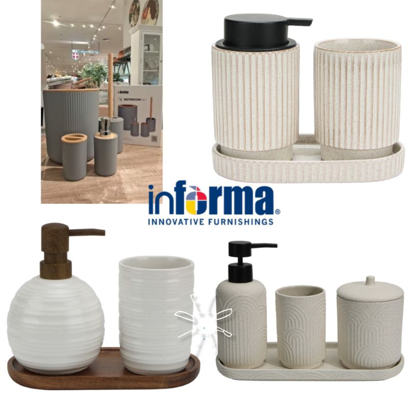 Jual Informa bathroom set aesthetic | Shopee Indonesia