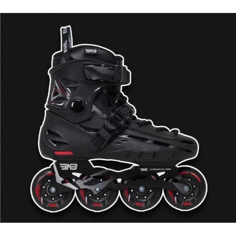 Jual sepatu roda second / preloved / bekas Flying Eagle B5 warna full ...