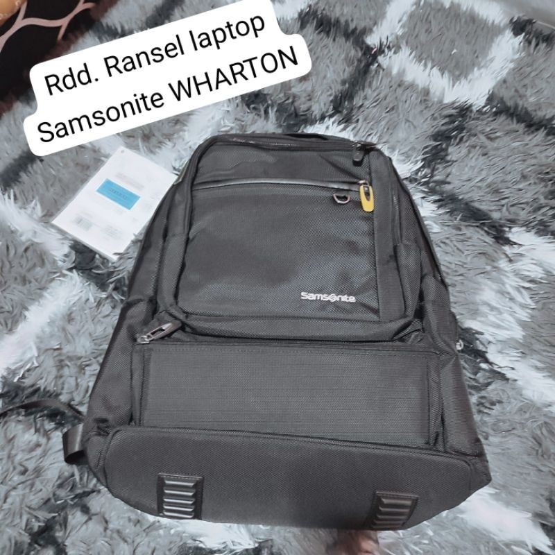 Jual Samsonite WHARTON backpack laptop pria Shopee Indonesia