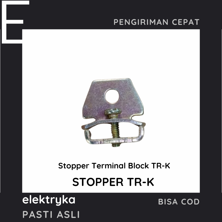 Jual FORT Stopper Terminal Block Besi Blok TR TR-K | Shopee Indonesia
