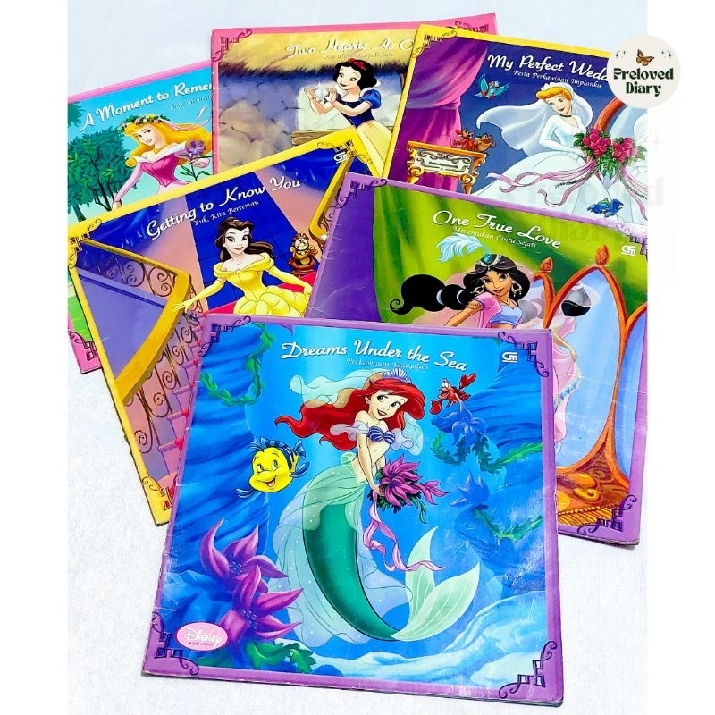 Jual Buku Cerita Disney Princess Visual Storybook Complete Story ...