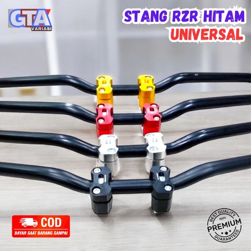 Jual Paket Stang RZR Custom Balap Roadrace include Raiser CNC Universal ...