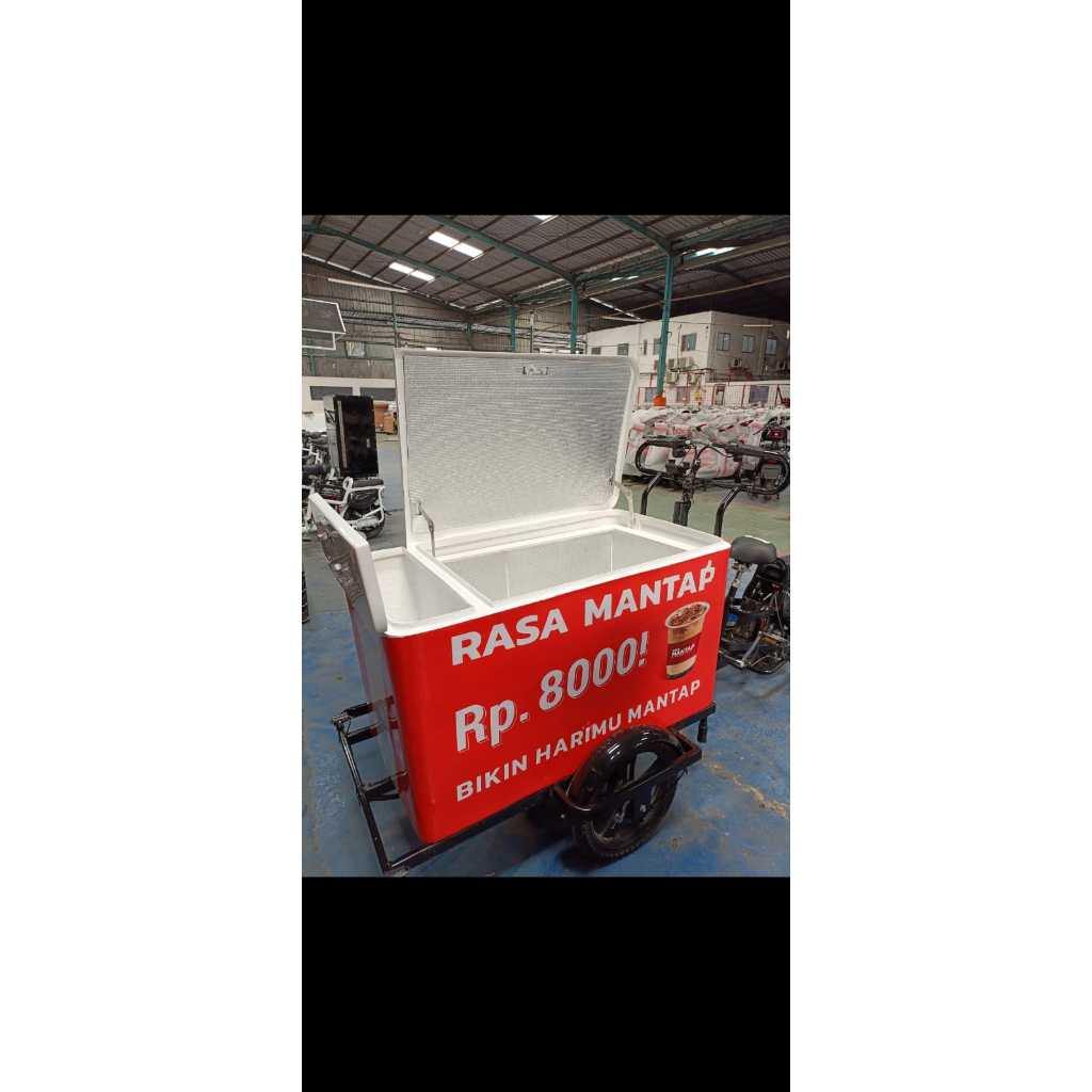 Jual PRE ORDER SEPEDA LISTRIK + GEROBAK BOX CUSTOM SESUAI KEINGINAN ...