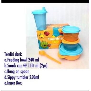 Jual Twinkle tup Tupperware (tempat makan bayi) | Shopee Indonesia