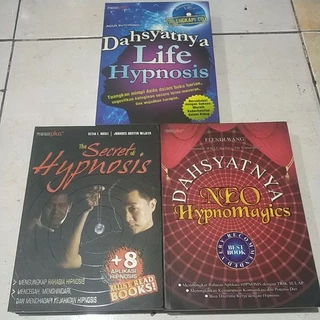 BUKU MOTIVASI PENGEMBANGAN DIRI / SEPAKET 3 BUKU / HIPNOTIS HIPNOMAGICS HIPNOSIS