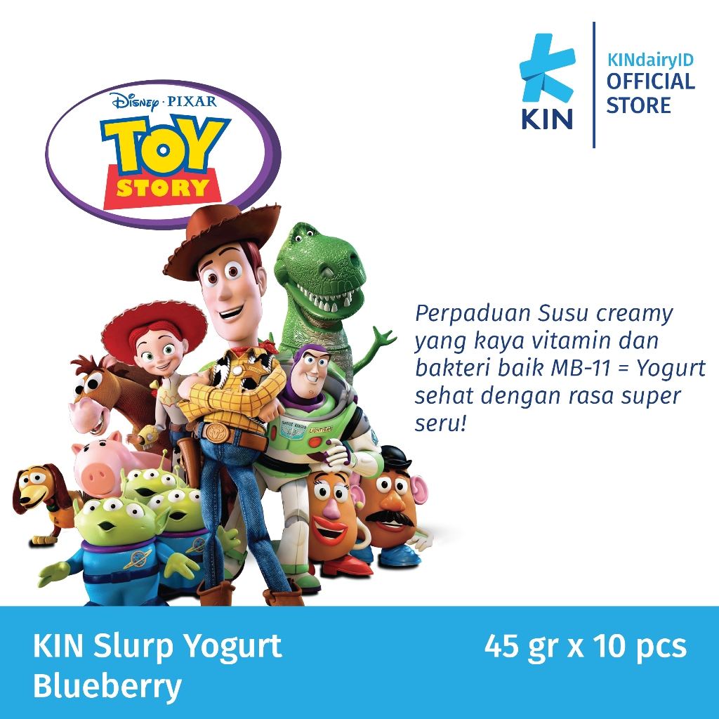 Jual KIN Yogurt Slurp Blueberry 45 g | Shopee Indonesia