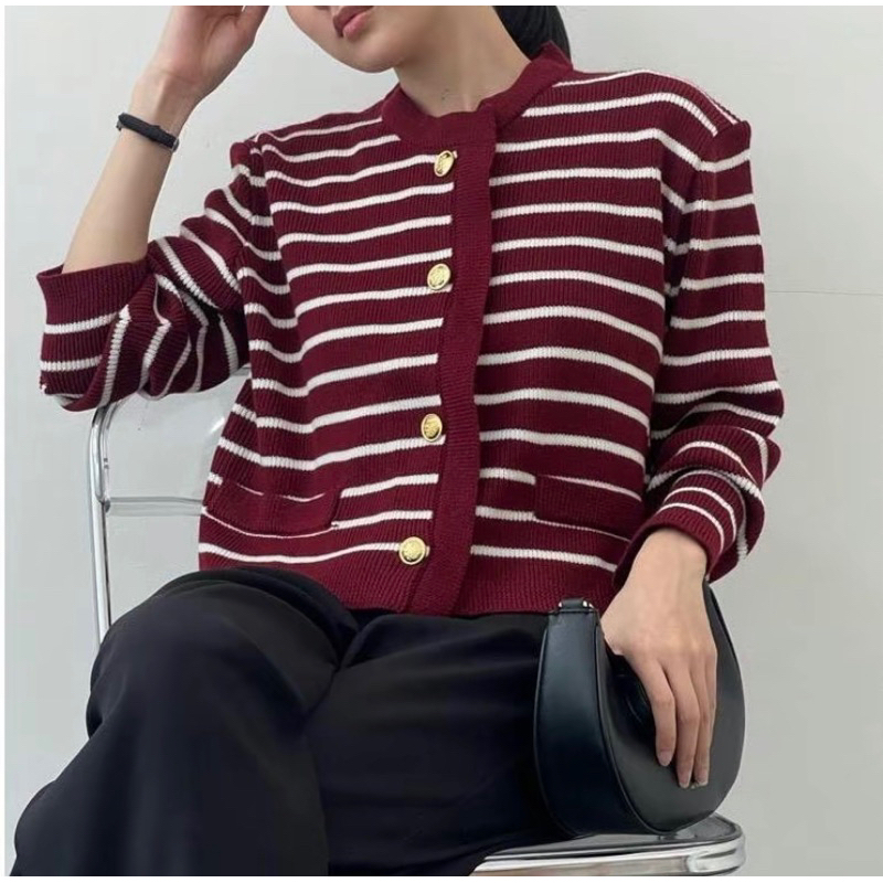 Jual [PREMIUM] /Ellie Cardi Rajut Knit Tebal // Cardi Korean Style ...