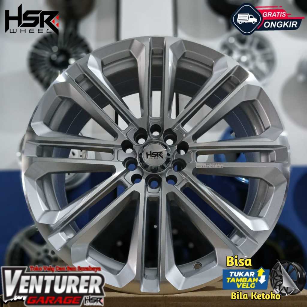 Jual Velg Mobil R18 HSR ALKANI pelek racing ring 18 buat mobil new ...