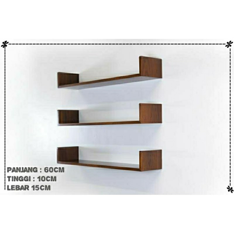 Jual Rak ambalan dinding minimalis dekorasi | Shopee Indonesia