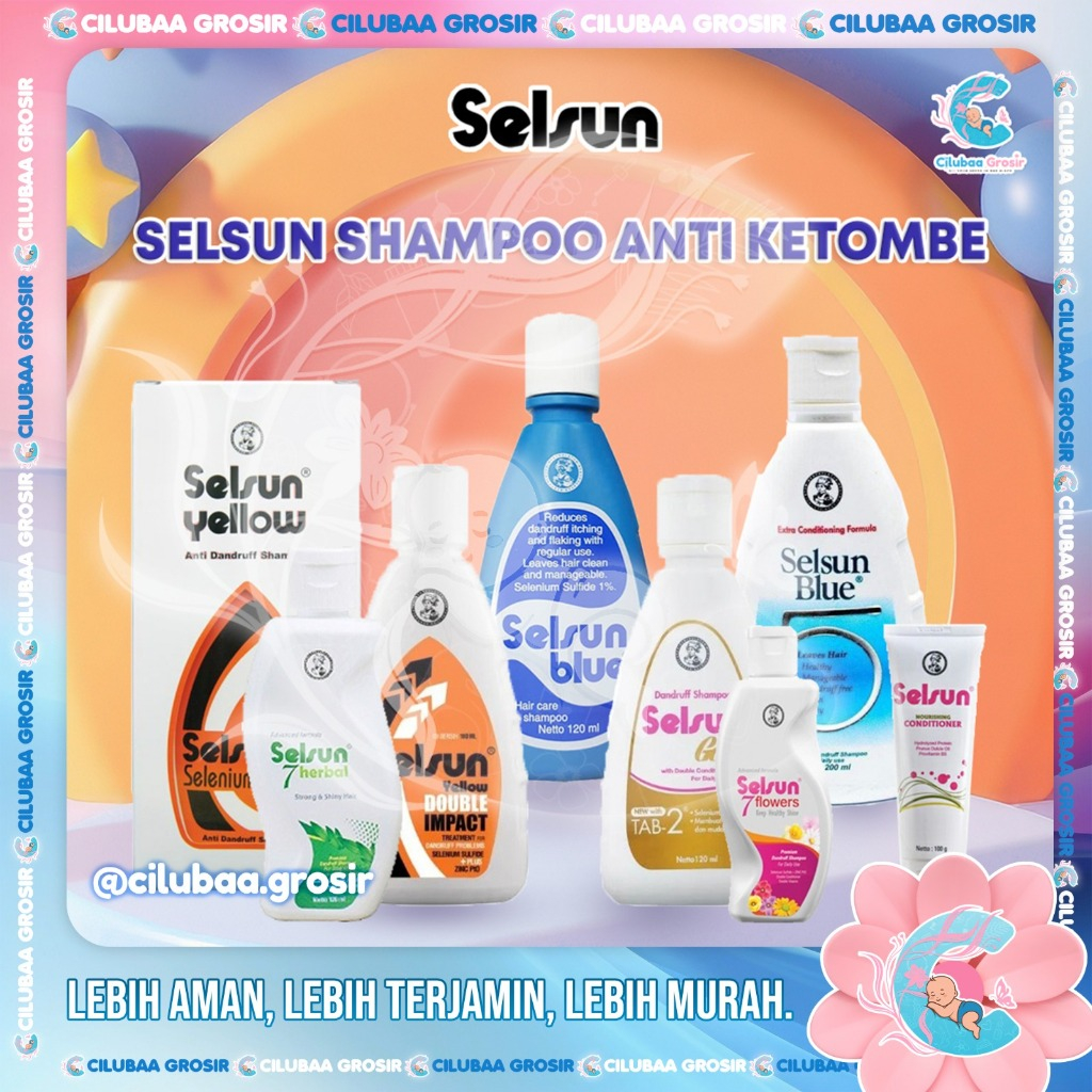 Jual Selsun Shampoo Conditioner Series Shampoo Anti Ketombe Blue 5 Five Yellow Double Gold 7 5354