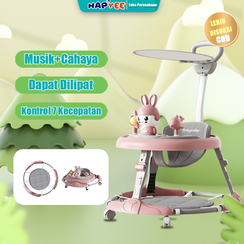 Jual HAPYEE Baby Walker Family Terbaru Sepeda Bulat Bayi Kereta Bayi