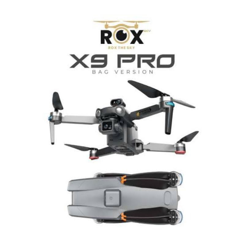 Jual DRONE ROX X9 PRO GPS 3-AXIS GIMBAL 6 KM CAMERA 4K RC QUADCOPTER ...