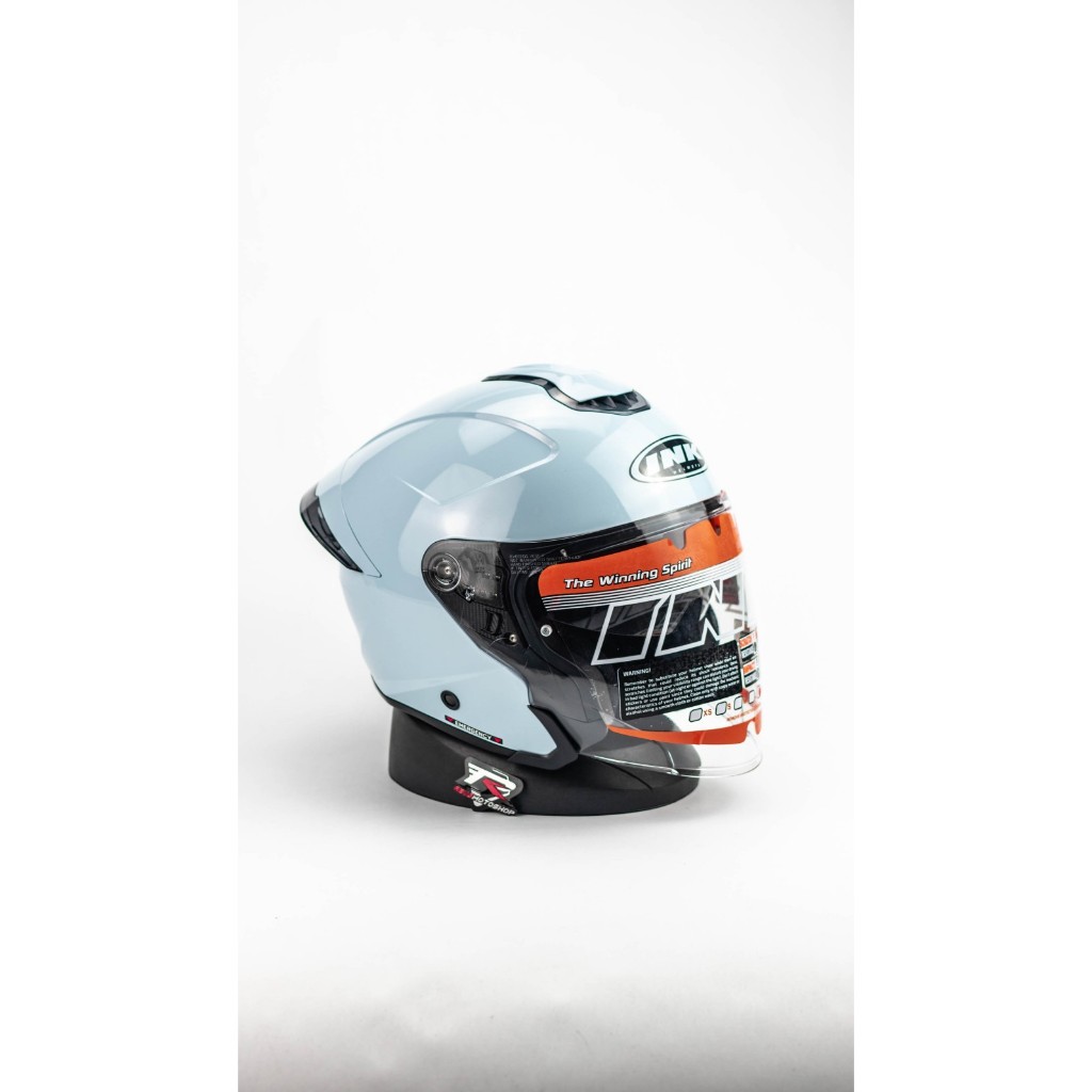 Jual Helm INK TERRA 2 SOLID - STEEL BLUE | Shopee Indonesia