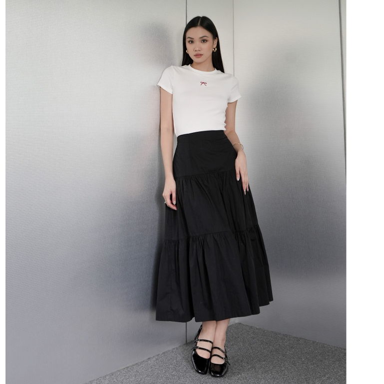 Jual [Tavia] Sara Long Skirt / Long Skirt / Rok Wanita / Bawahan Wanita ...