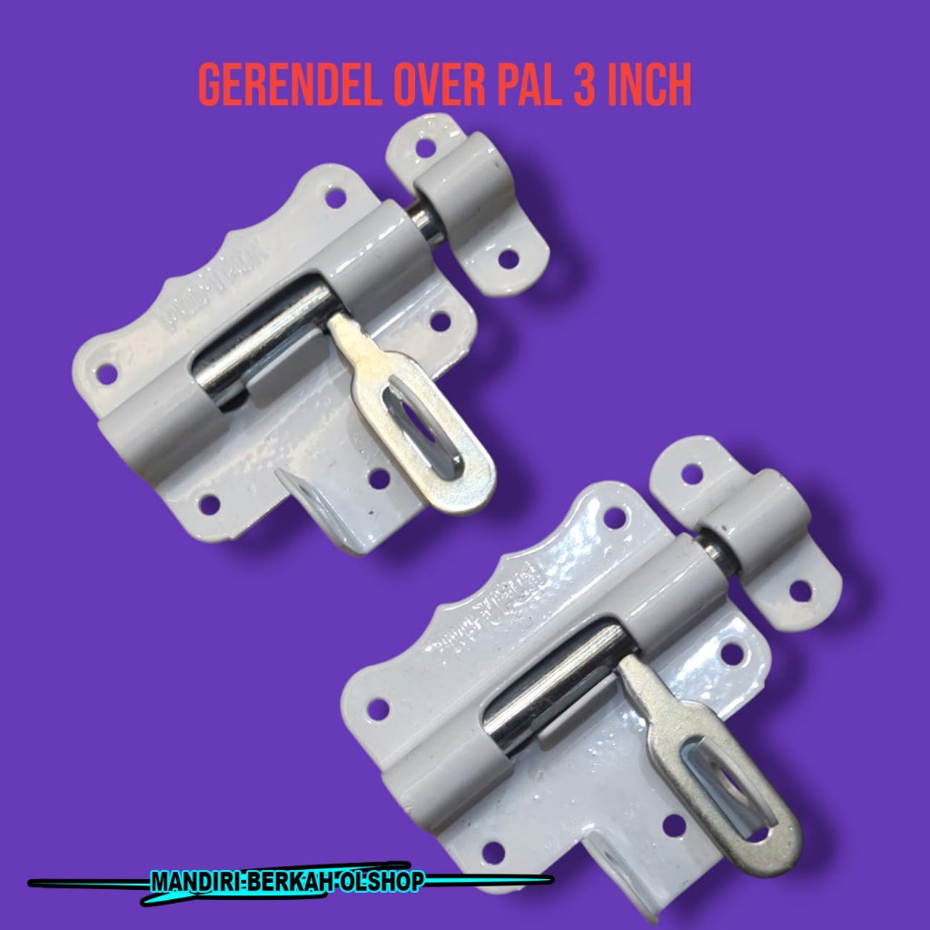 Jual GRENDEL OVERVAL 3'' Gerendel Kunci Gudang Slot Selot Overpal ...