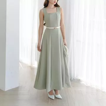 VELOVE Caren Dress 14 Colors 3 Size Party Dress Wanita