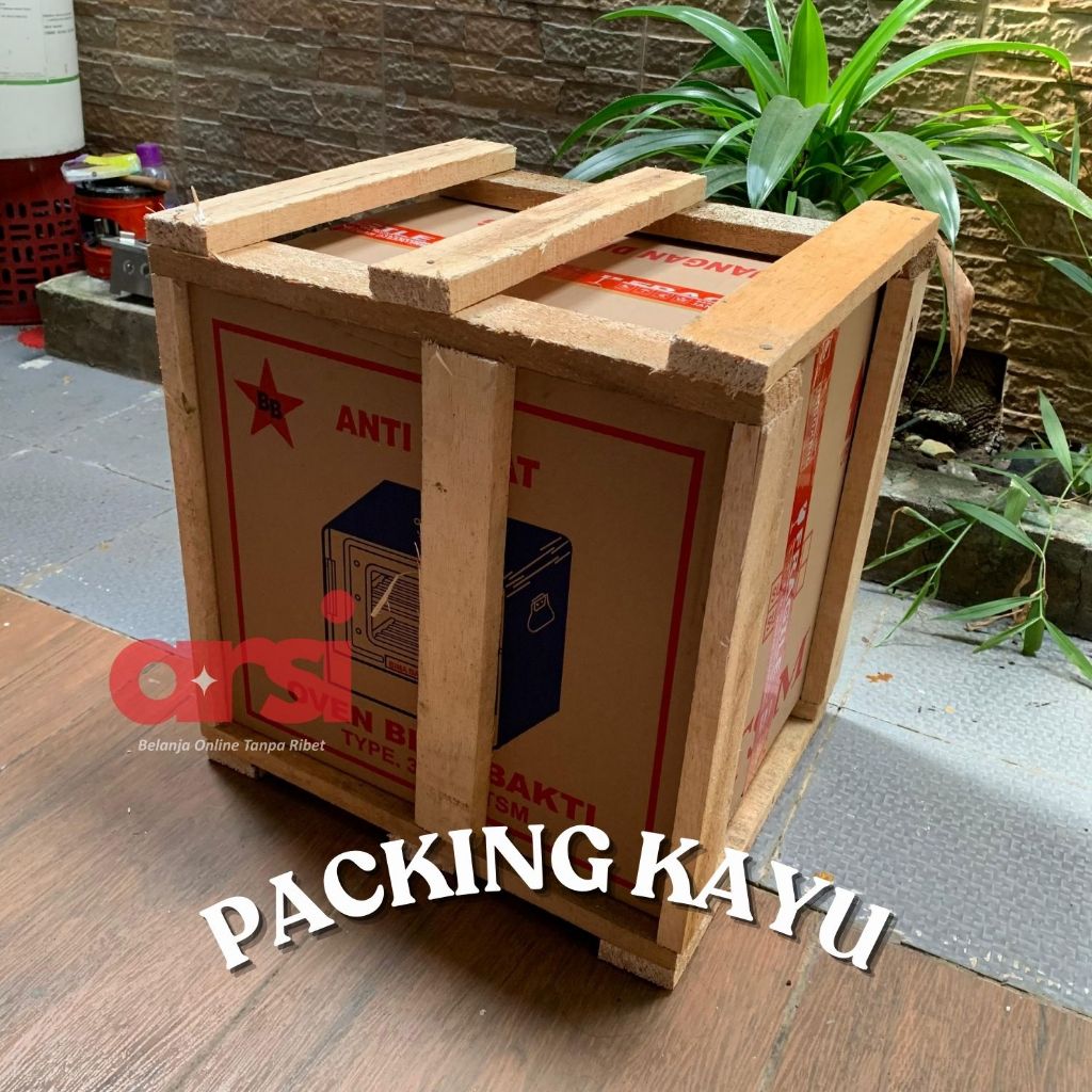 Jual oven kue 3 susun oven kompor bima bakti ukuran sedang packing kayu ...