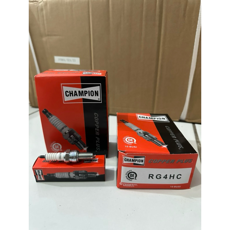 Jual Busi CHAMPION RG4HC Motor Kharisma Supra X 125 Beat Jupiter MX ...