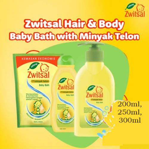 Minyak Telon Zwitsal Hair Zwitsal Baby Natural Minyak Telon 100Ml